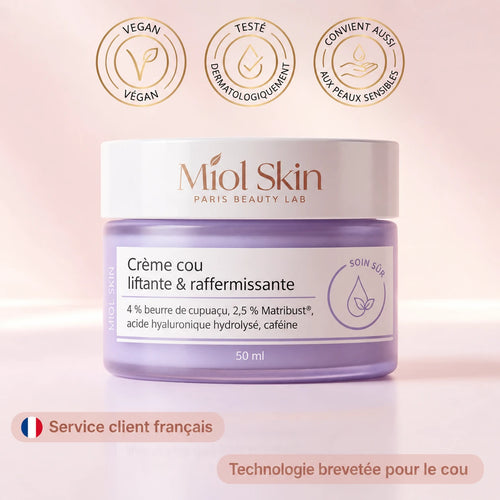 Miol Skin® Crème Cou Liftante & Raffermissante, 50 ml