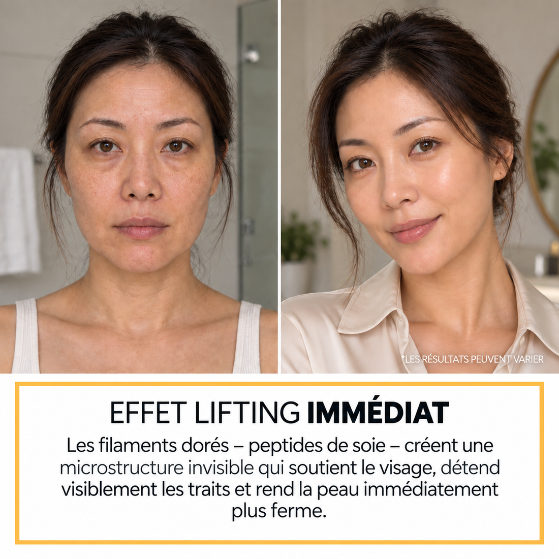 Miol Skin® - Box Complète : Sérum Peptides de Soie + Fond de Teint Auto-Adaptatif SPF 15